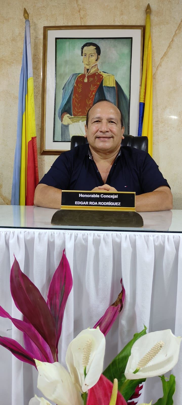 Retrato de Edgar Roa Rodriguez